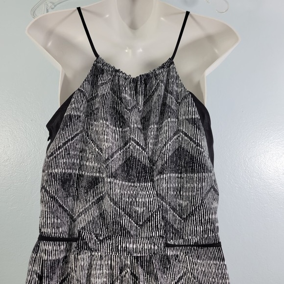 Barney's New York Women's Midi Black Diamond Print Dress Size 6  52522-0546 - Picture 5 of 9